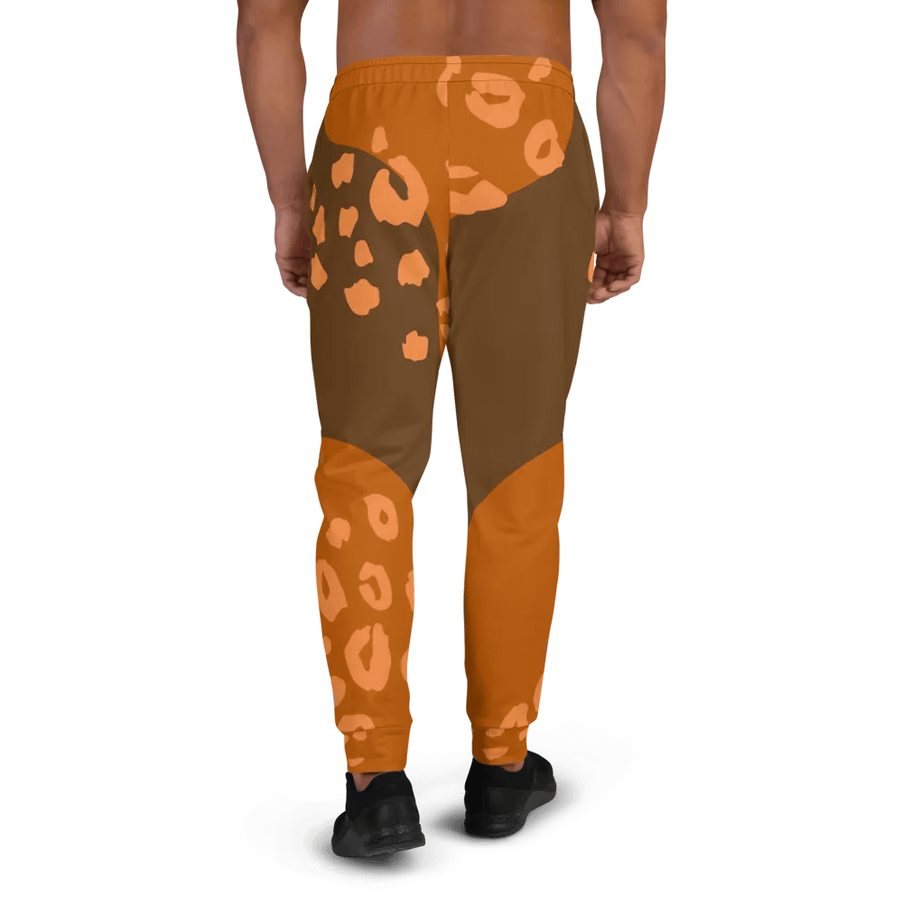 Orange Wilderness Camo Men's Joggers product image (3)