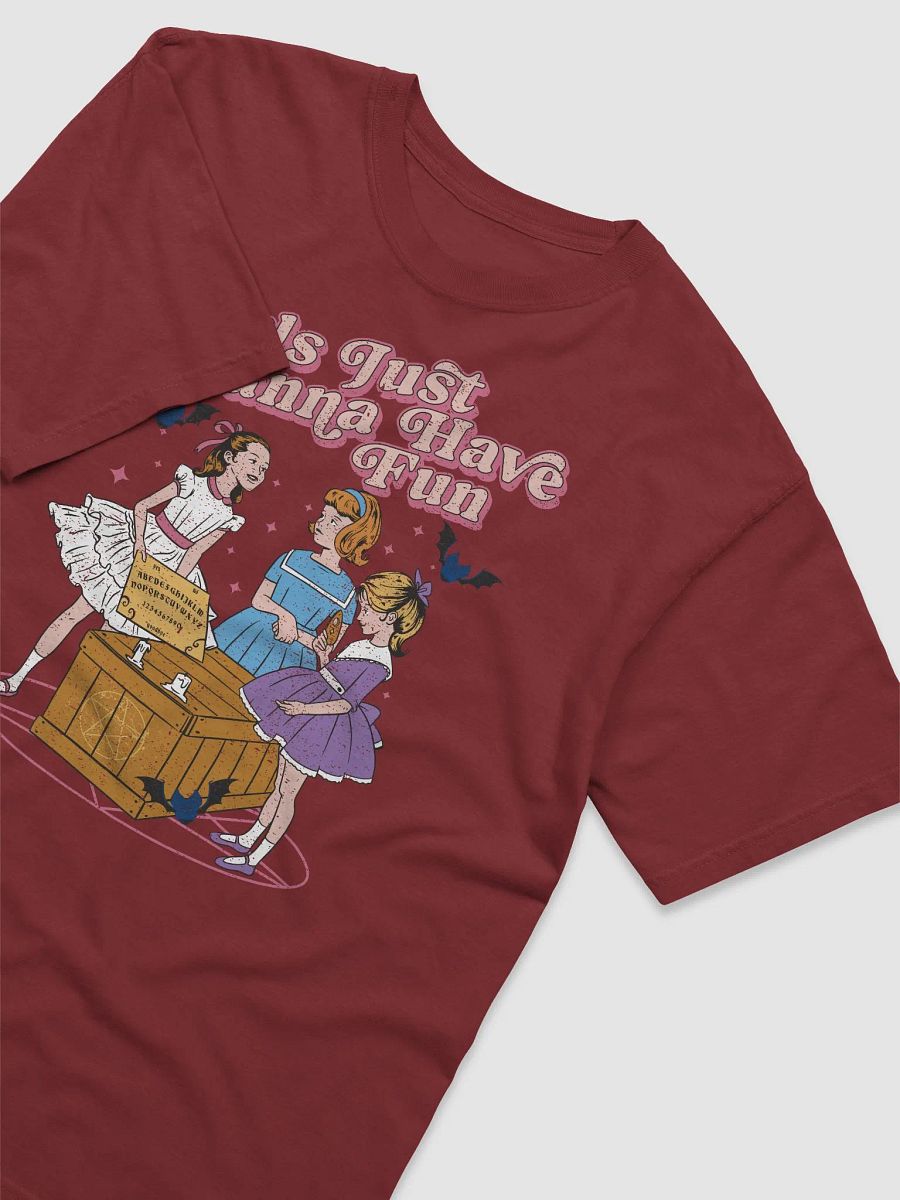 Girls Just Wanna Have Fun T-Shirt | Funny Retro-Style Fall and Halloween T-Shirt product image (10)