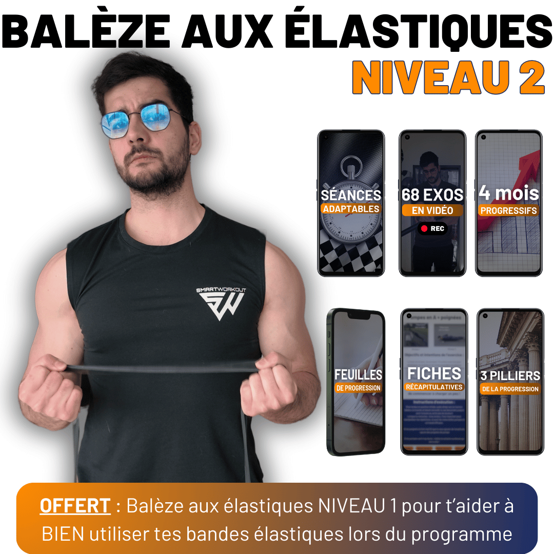 [Programme] Balèze aux élastiques NIVEAU 2 (niveau 1 offert) product image (1)
