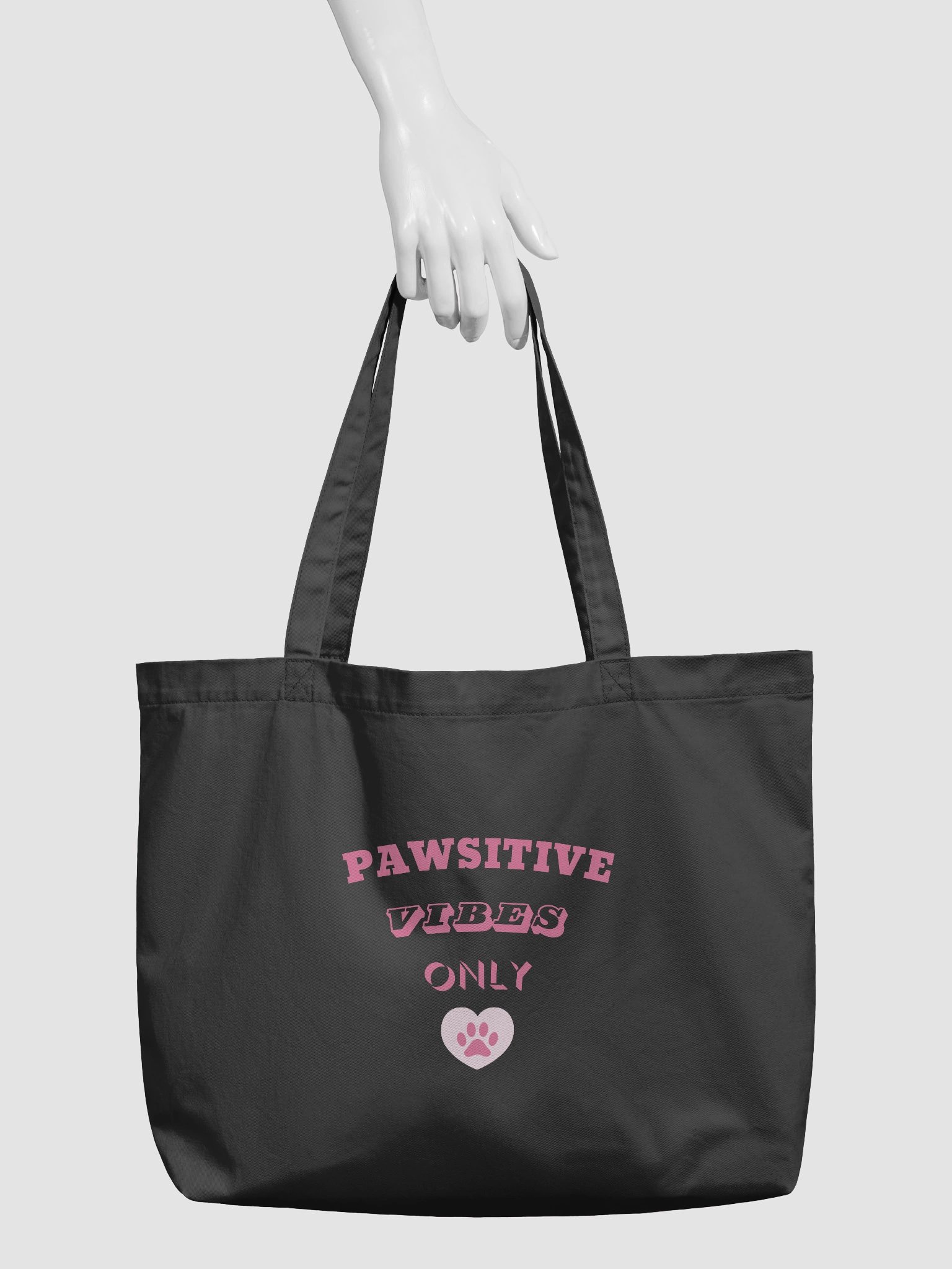 Pawsitive Vibes Only - Organic Mood Tote Bag | Vixelle product image (1)