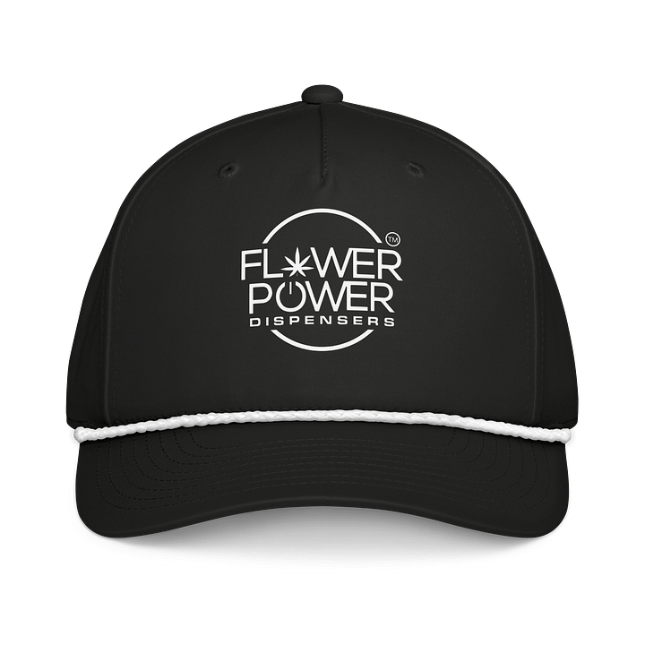 Flower Power Richardson Five-Panel Classic Rope Cap product image (1)