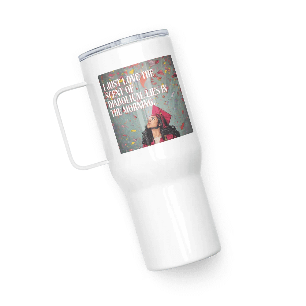 Diabolical Lies Grad 4 Travel Mug With Handle product image (1)