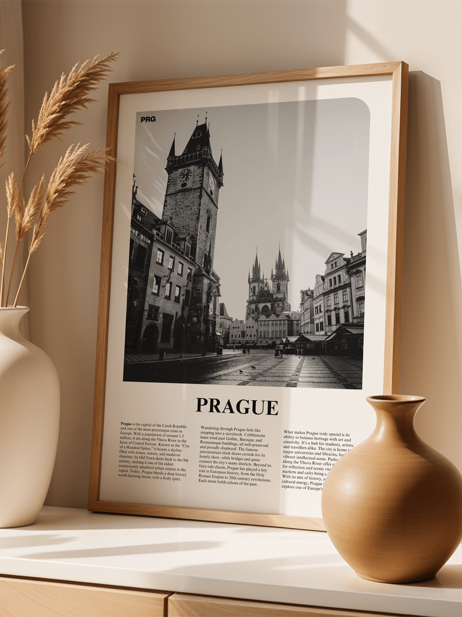 Prague 01 Newspaper Poster product image (7)