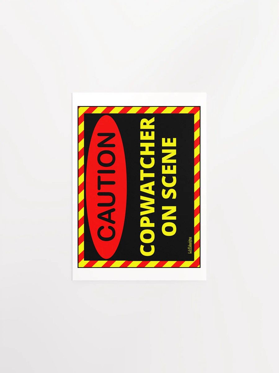 CAUTION : COPWATCHER ON SCENE product image (1)