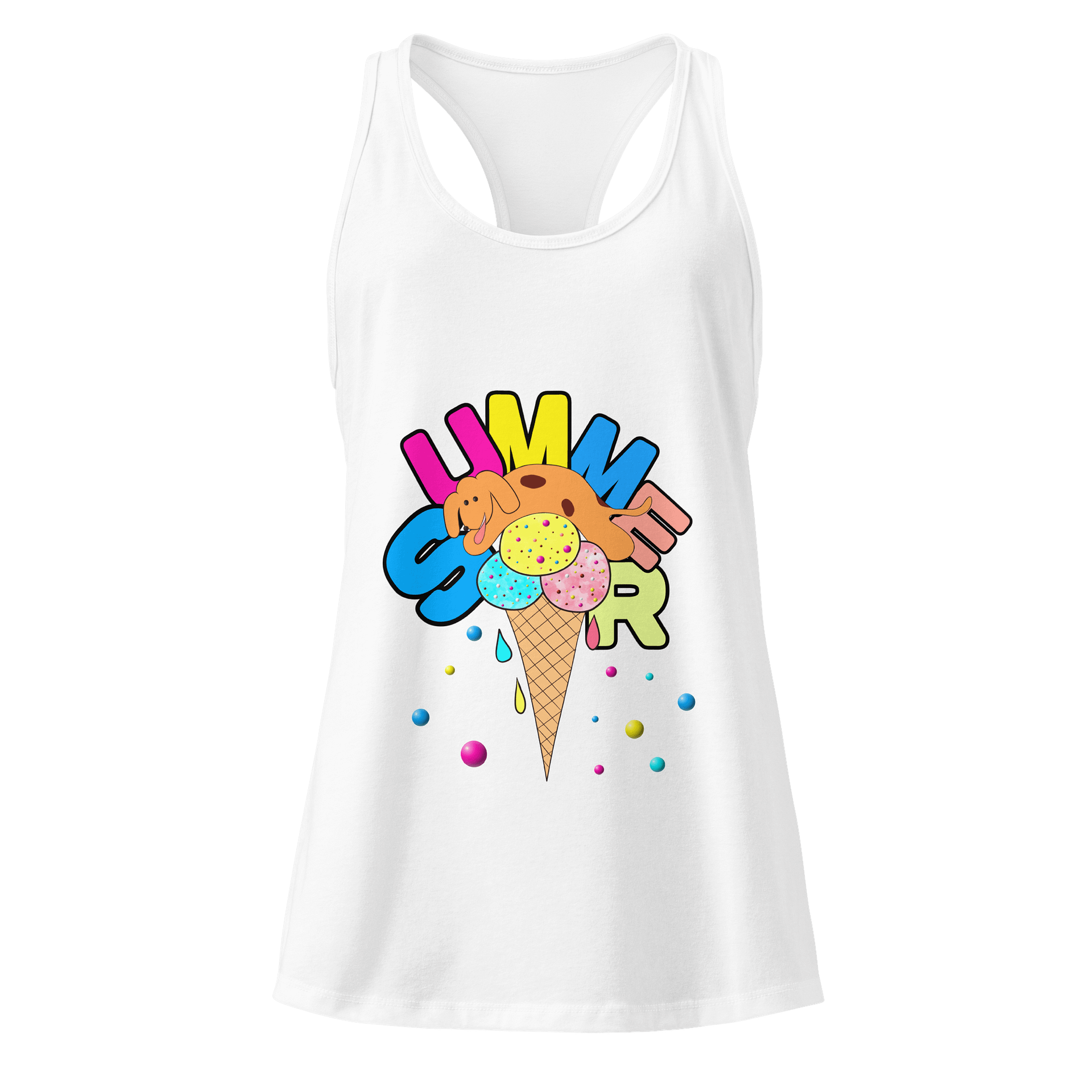 Summer Delight Racerback Tank product image (25)