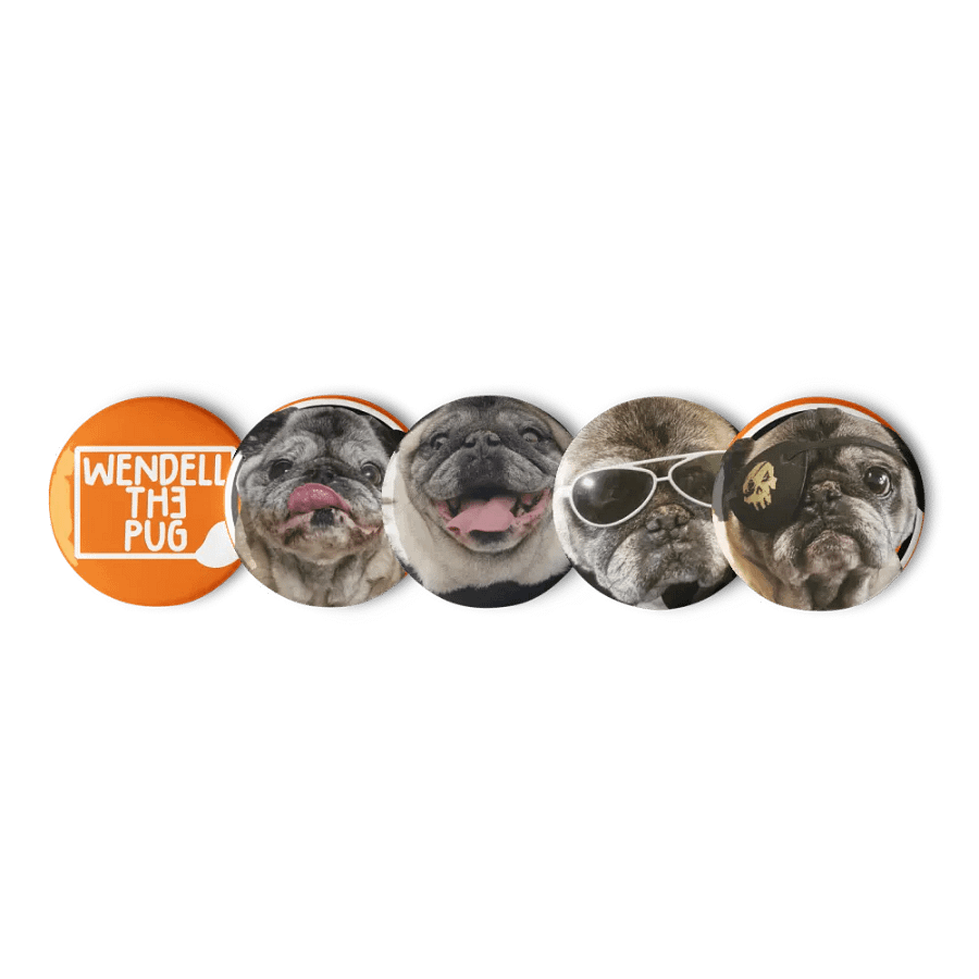 [Button Set] Faces of Wendell product image (1)