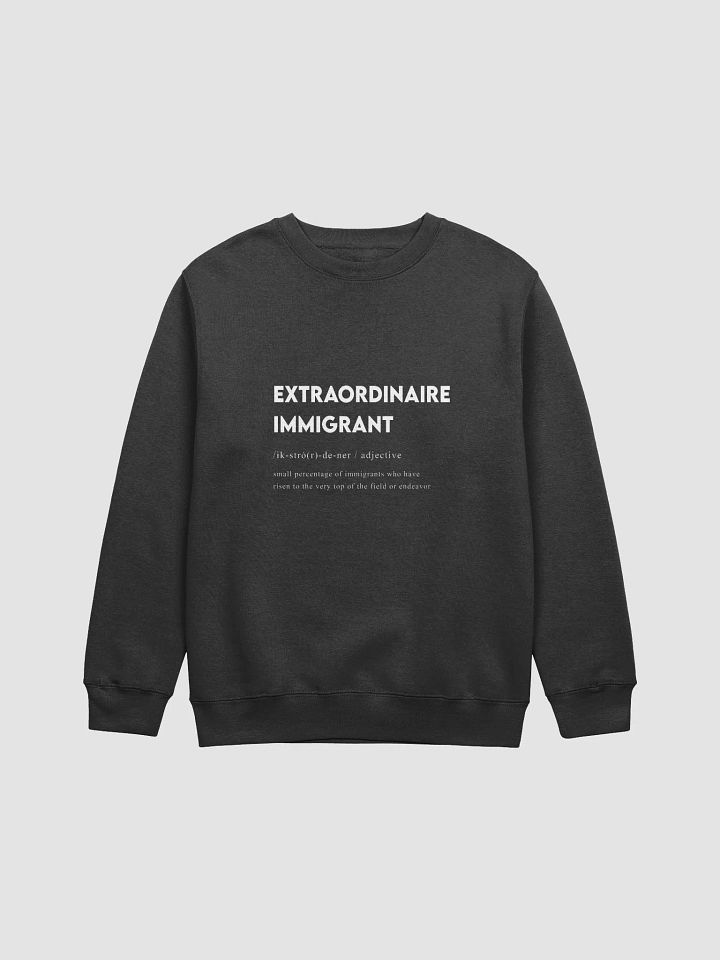EXTRAORDINAIRE Immigrant Sweatshirt product image (2)