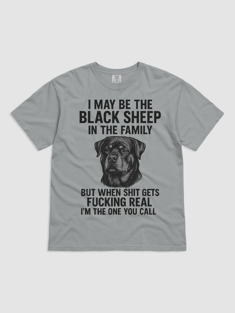 Black Sheep Attitude Rottweiler Tee product image (2)