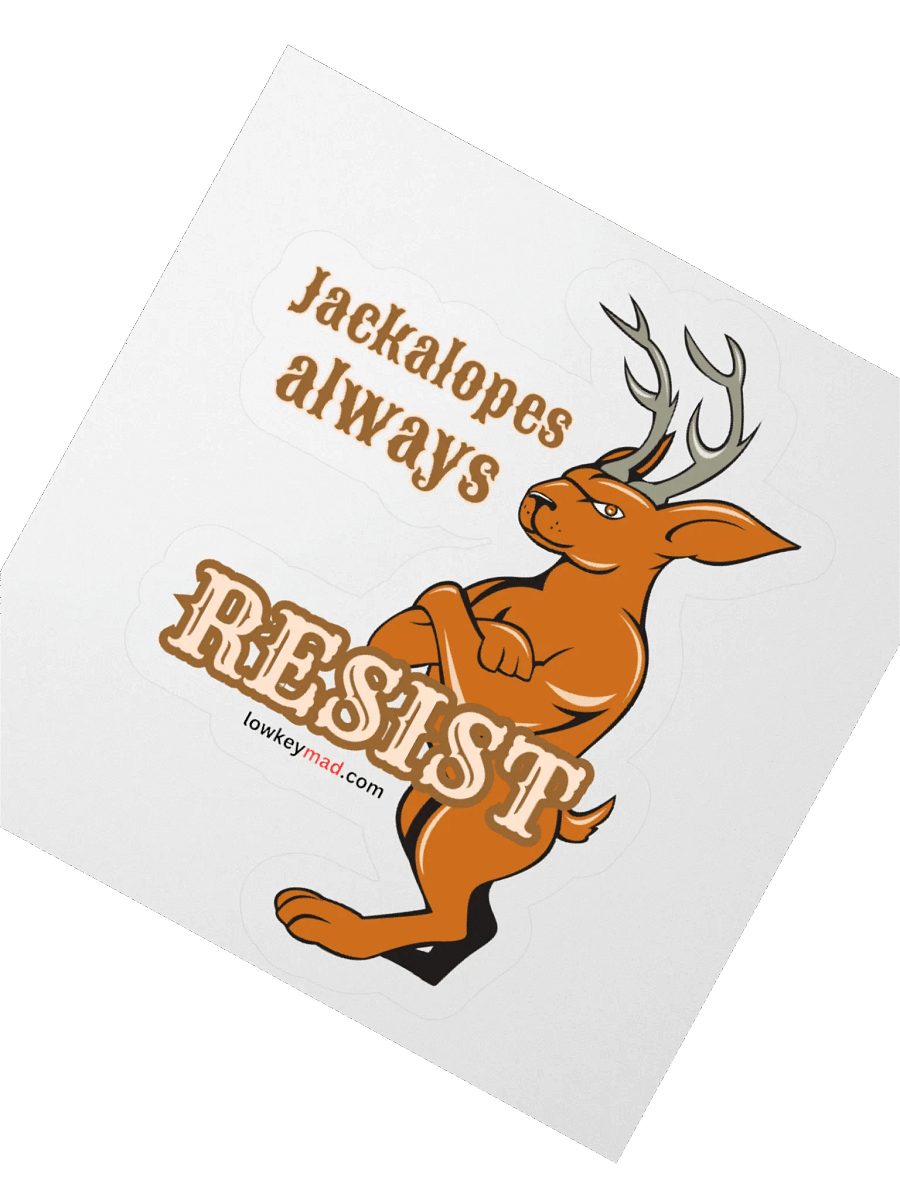 Jackalopes Resist Sticker product image (3)