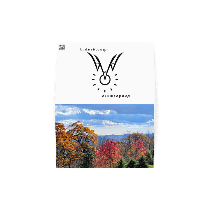 Fall in North Carolina Greeting Card (blank) product image (4)