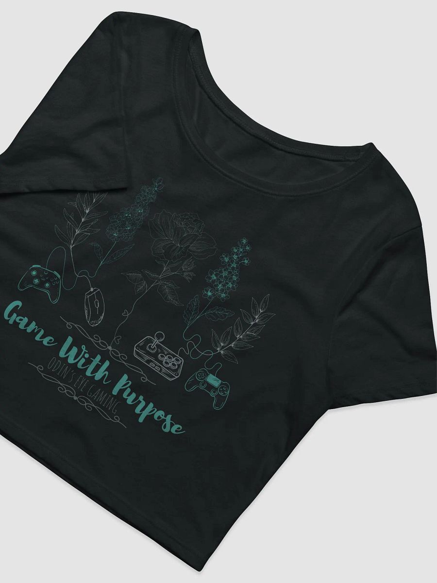 Game With Purpose - Floral Edition Crop Top product image (5)