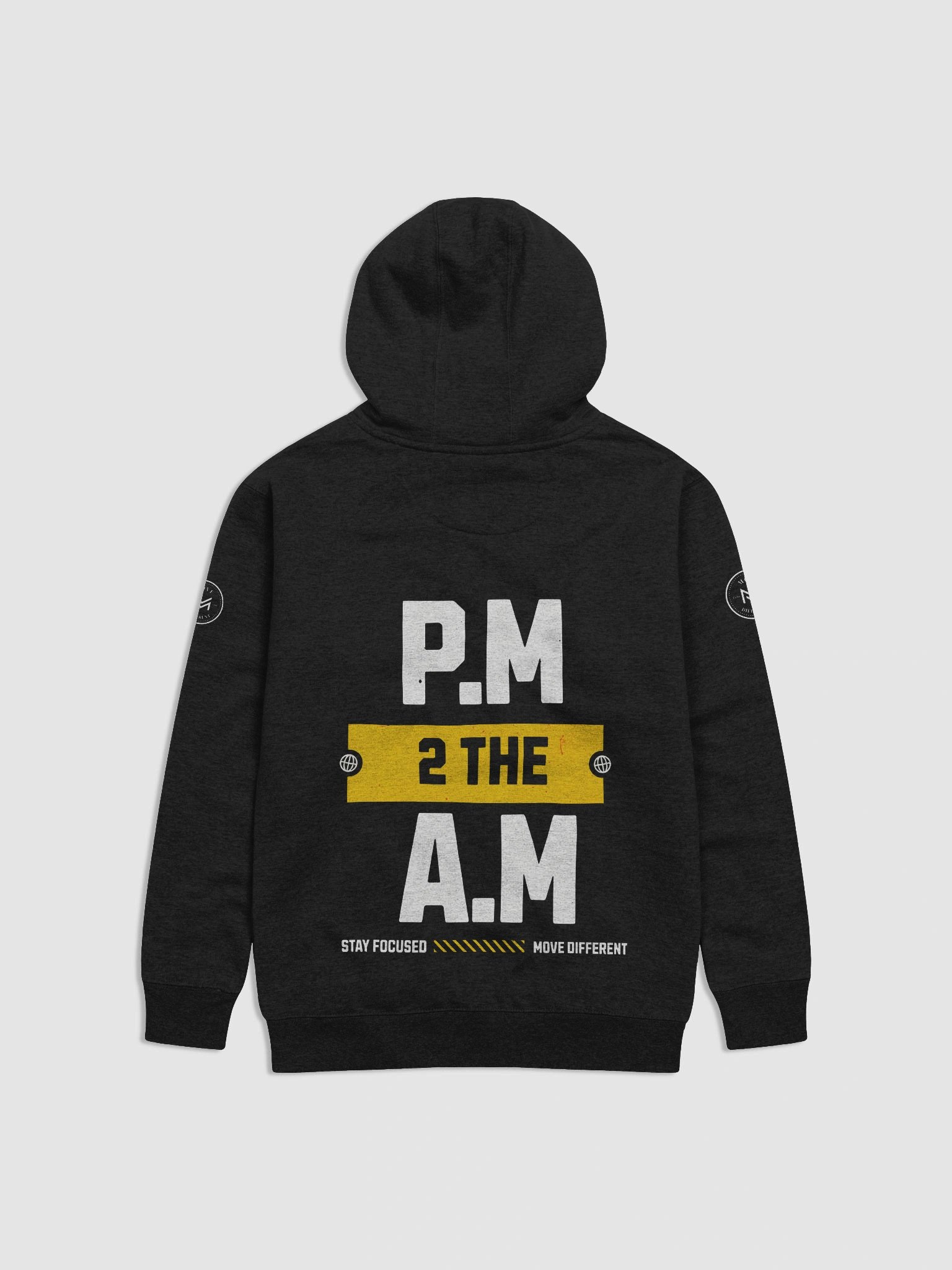 AM 2 the PM – PM 2 the AM by Move Different | Premium Hoodie product image (8)