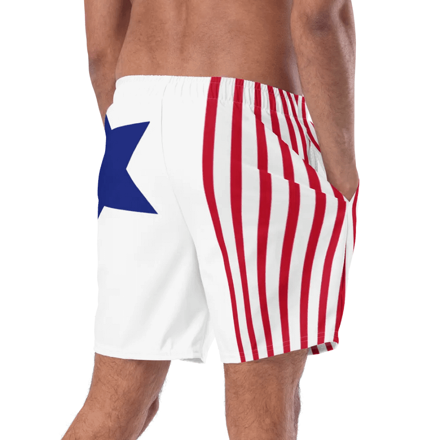 Old Glory Ribbons Swim Trunks product image (7)