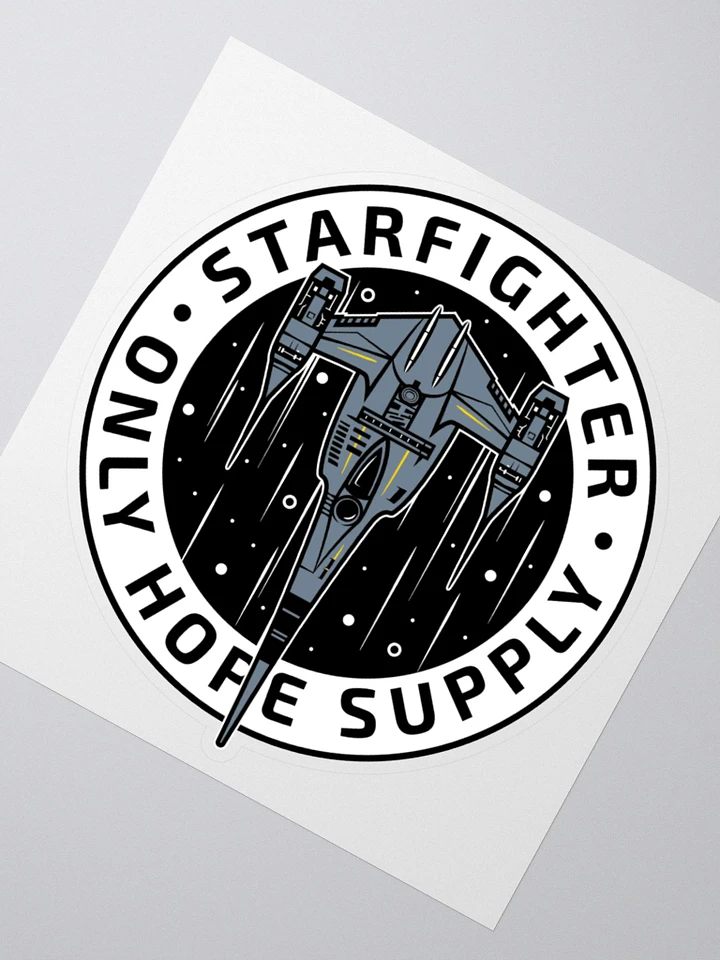 Mando Starfighter - Sticker product image (1)
