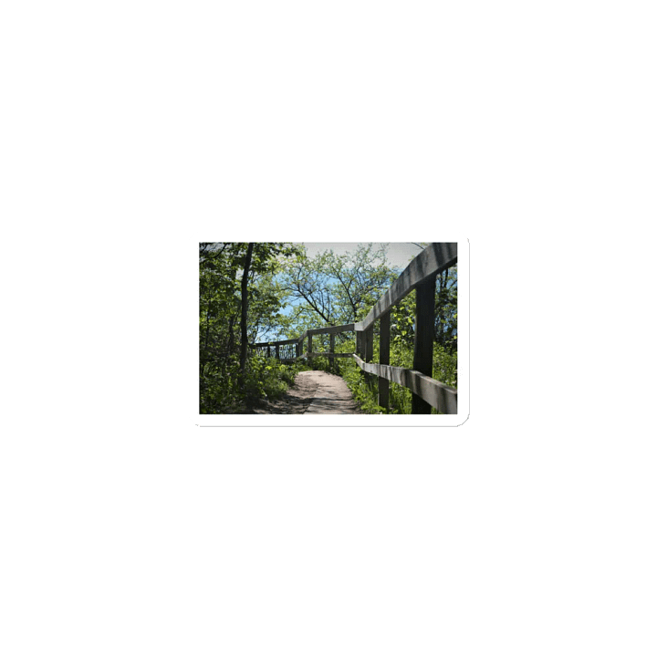 Nature Wooden Walking Trail Die-Cut Magnet product image (1)