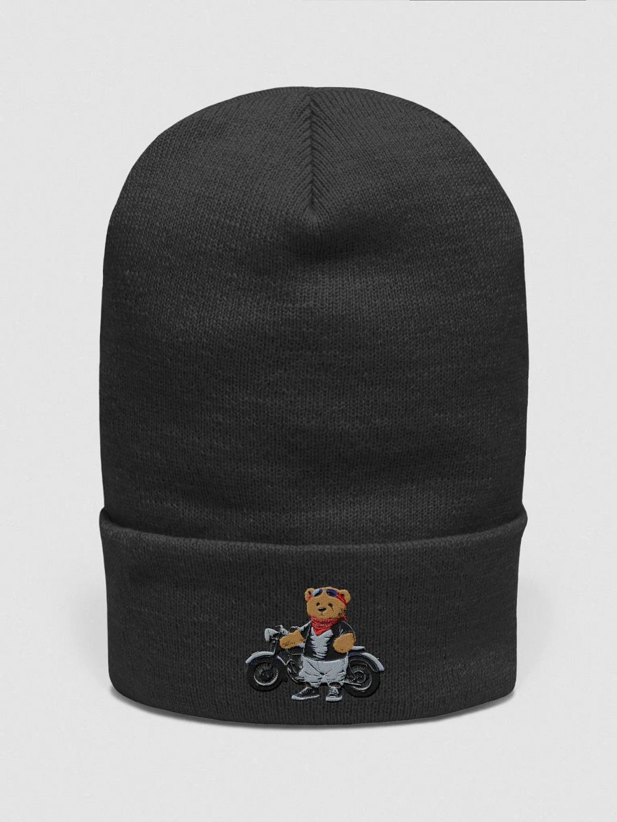 Bear With A Bike Beanie product image (1)