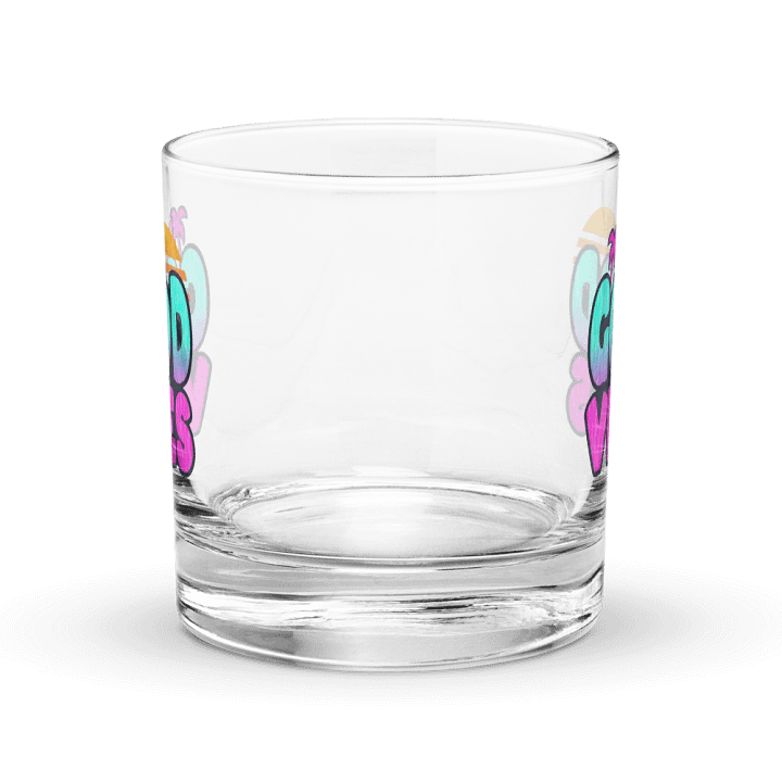 GOOD VIBES ROCKS GLASS product image (2)