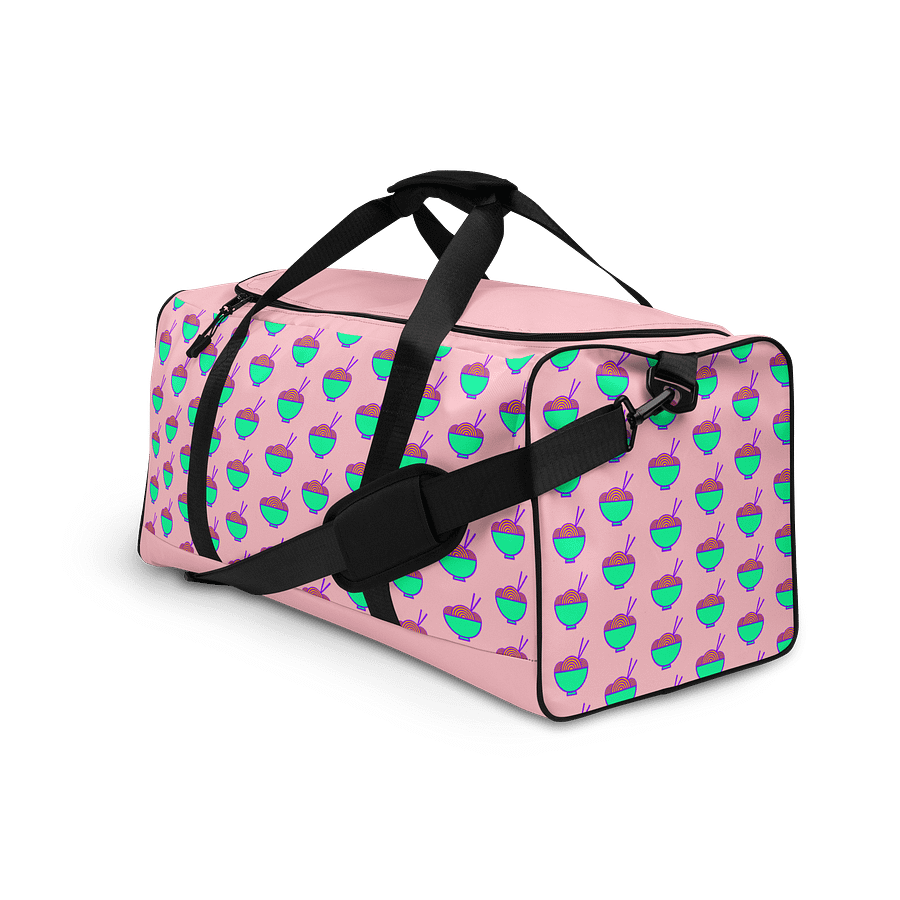 Noodle Crew Duffel Bag! (Pink) product image (3)