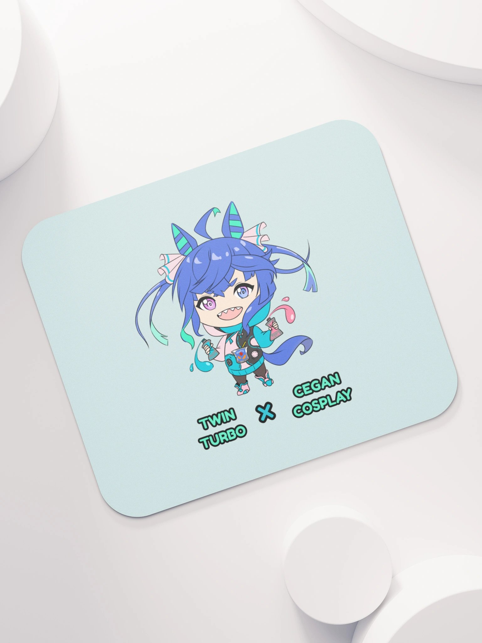 Twin Turbo x CeganCosplay Mousepad product image (7)