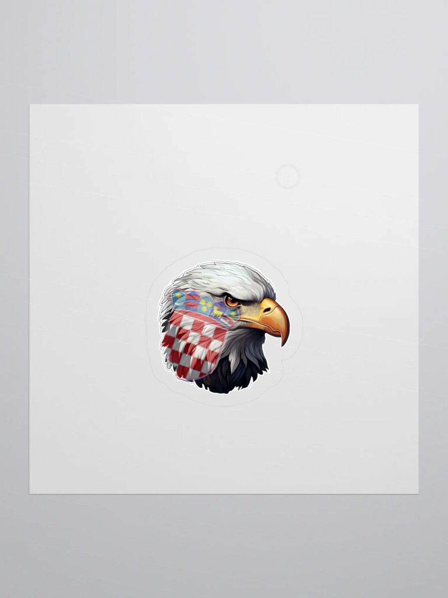 Croatian Eagle Flag Kiss Cut Stickers product image (1)