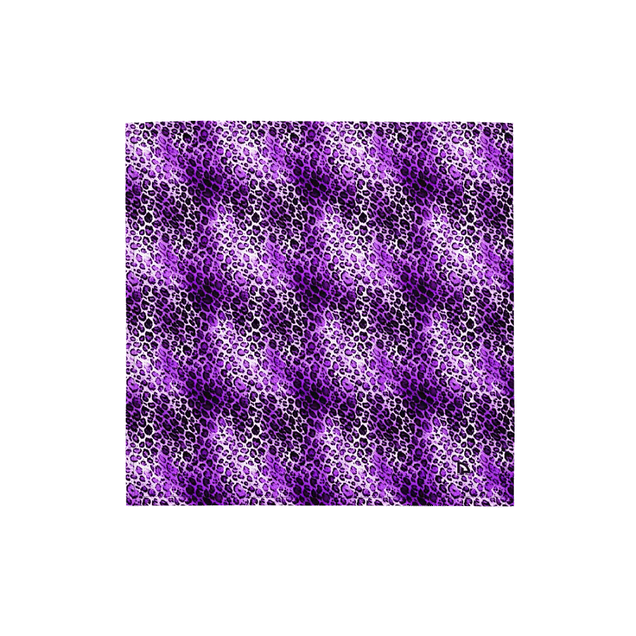 Purple Leopard Pattern Bandana product image (1)