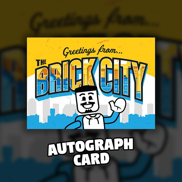 Bricks 'O' Brian Autograph Card product image (1)