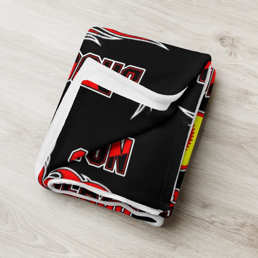 Brockton Blazers Logo Throw Blanket product image (18)