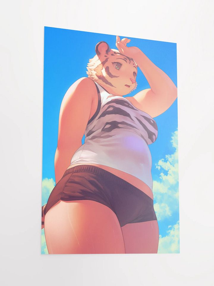 Tiger Fury Matte Poster product image (3)