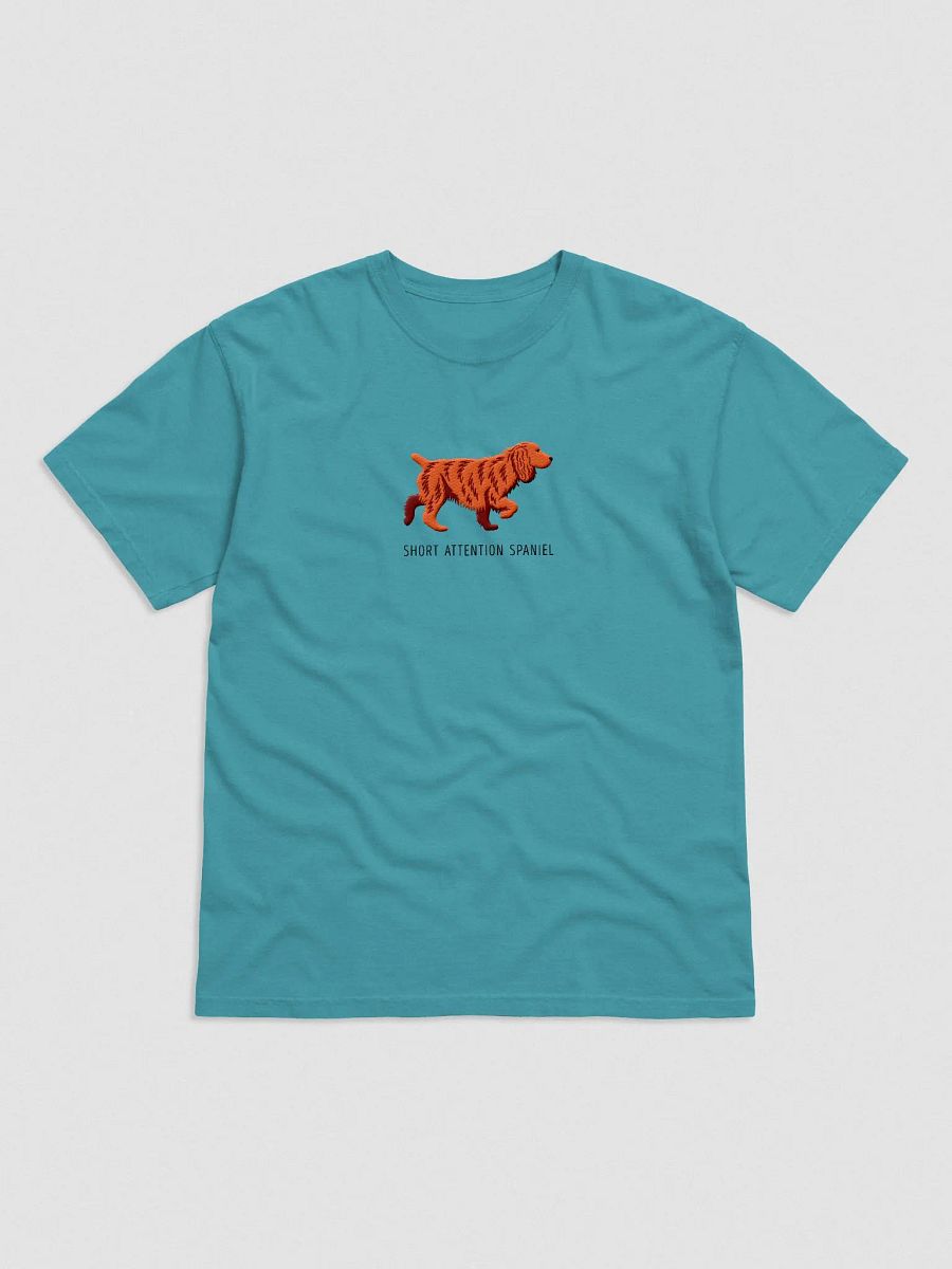 Short Attention Spaniel T-Shirt(Embroidered) of a Cocker Spaniel product image (4)