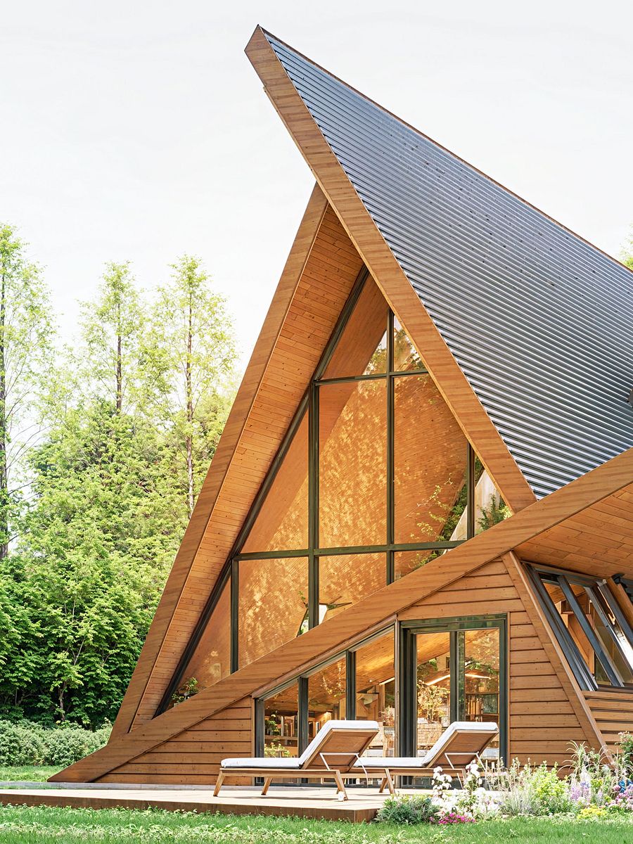 A Frame House 027 - Drawings\Blueprints CAD + PDF + 3D Model product image (1)