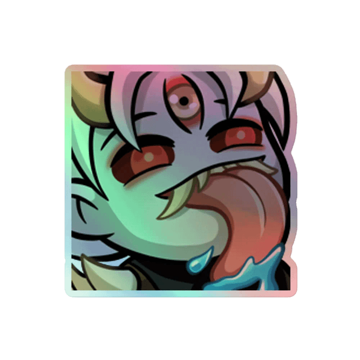 Holographic Lick Sticker product image (2)
