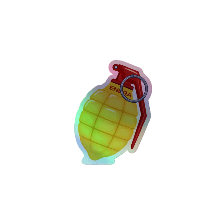 Holographic Endra Lemonade Sticker product image (1)