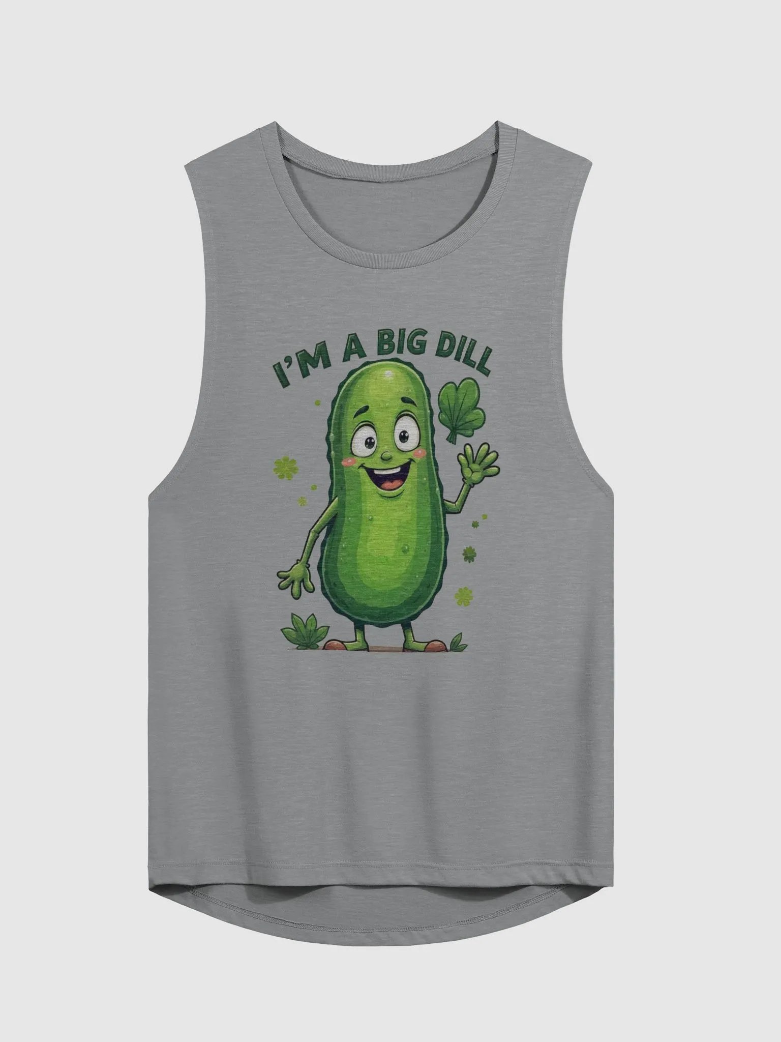 Big Dill Pickle Flowy Muscle Tank product image (2)