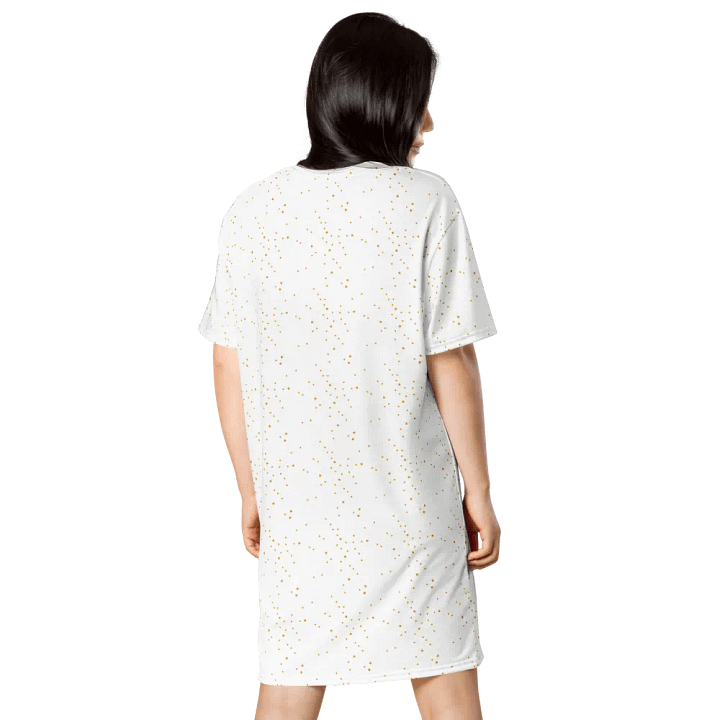 Pisces, Gentle & Wise, White Tee Dress product image (2)