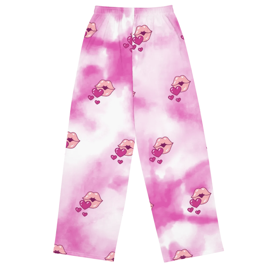 Luscious Lips Tie-Dye Wide-Leg Pants product image (2)