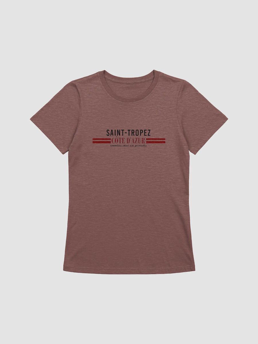 Women's Supersoft Relaxed-fit T-Shirt Saint Tropez Tapography product image (1)