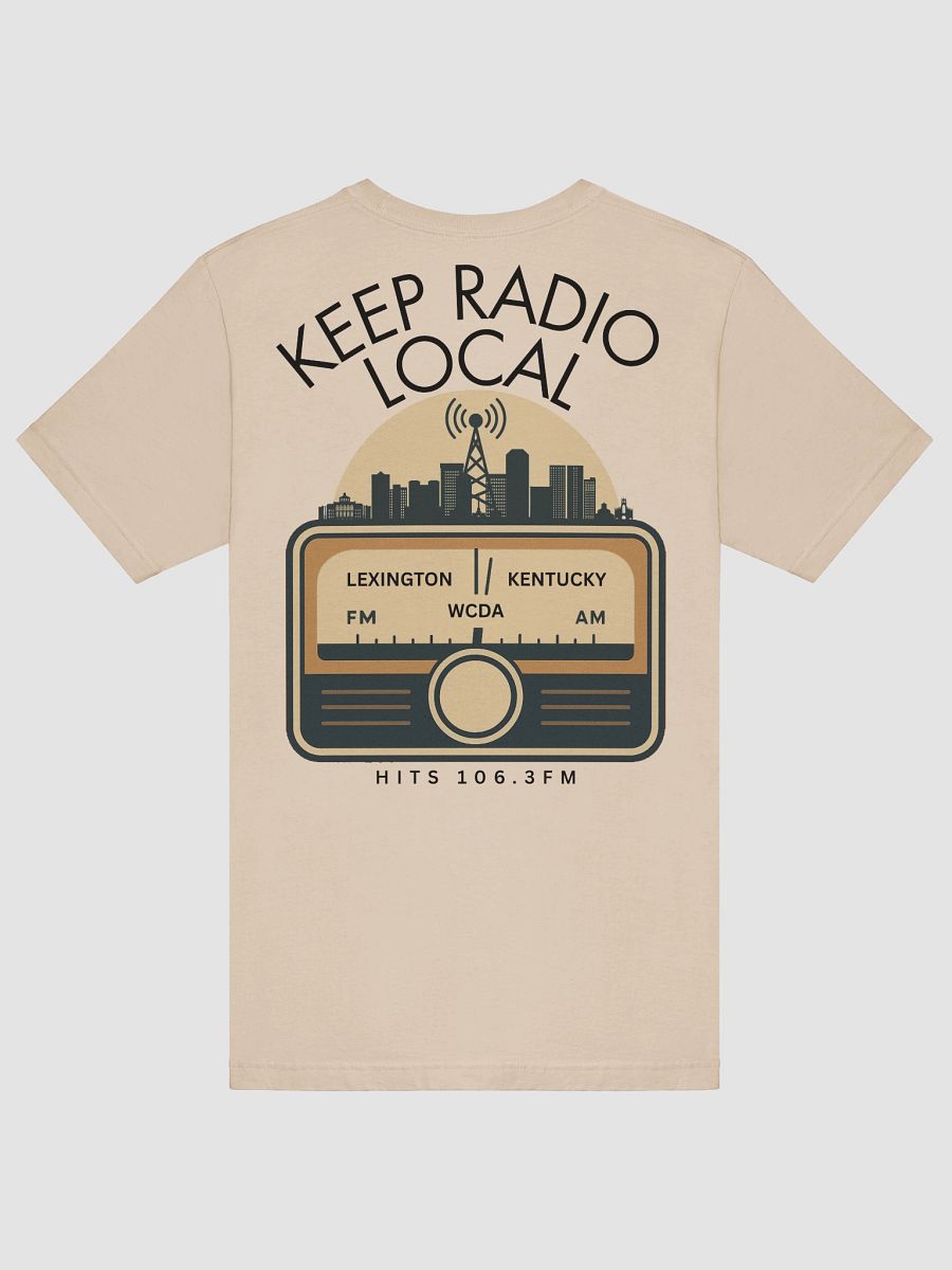 Keep Radio Local T-shirt product image (30)