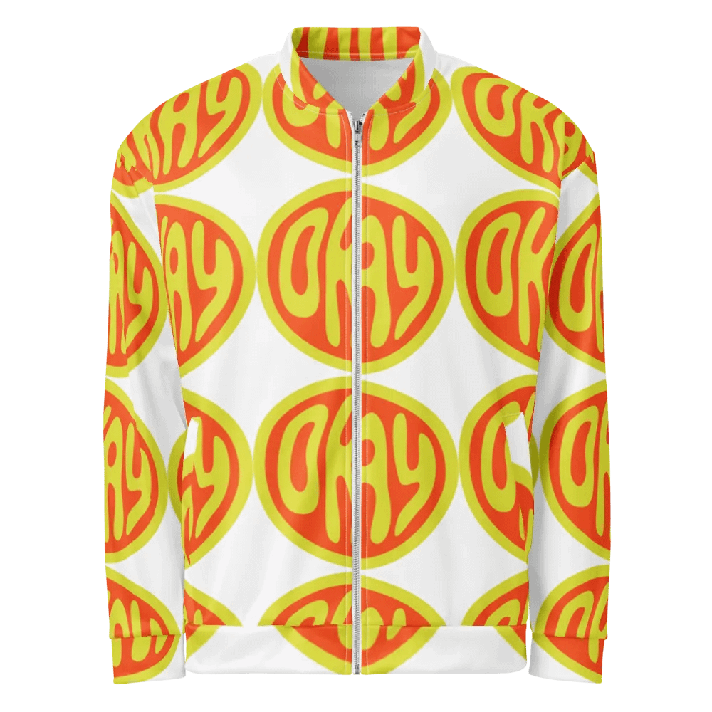 OKAY All-Over Print Bomber Jacket product image (1)