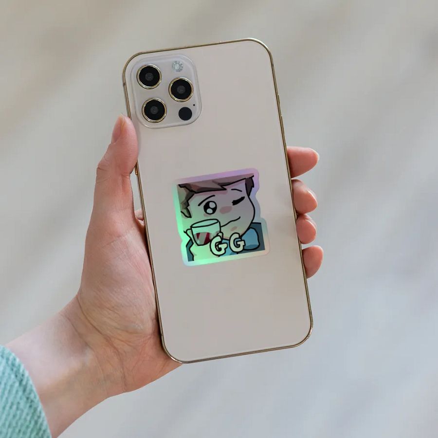 Chaabbz GG's Holographic Emote Sticker product image (8)