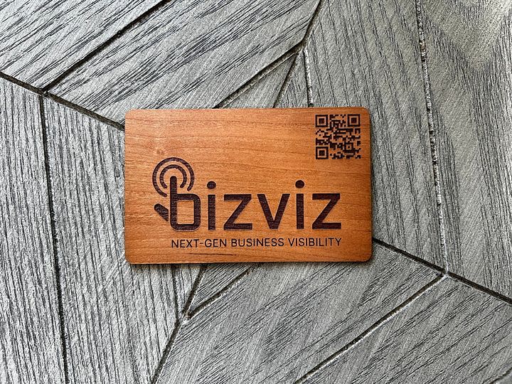 Prime NFC Sustainable Cherry - Tap Business card product image (1)