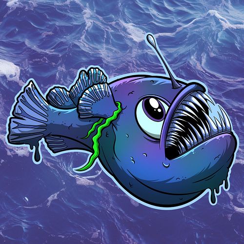Behold! The illustrious sea devil. 

#anglerfish #seadevil #deepsea #deepseacreatures