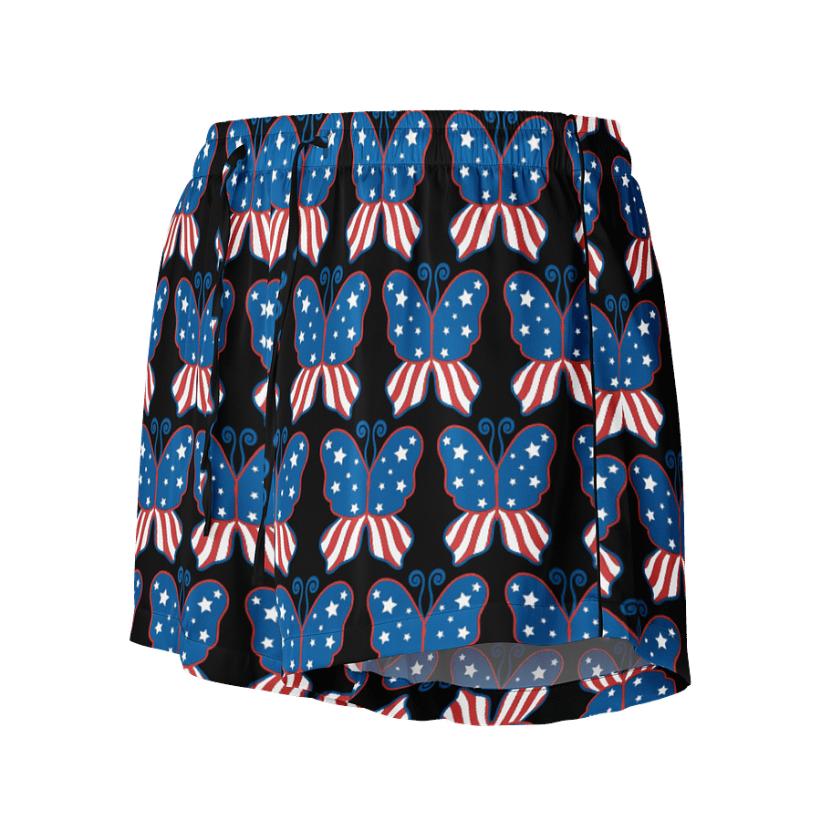 Patriotic Butterfly Dreams Pajama Shorts product image (1)