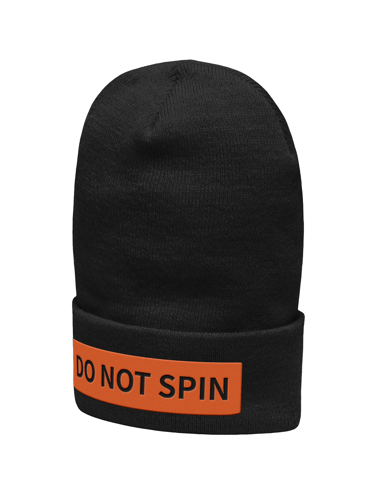 DO NOT SPIN label embroidered beanie product image (14)