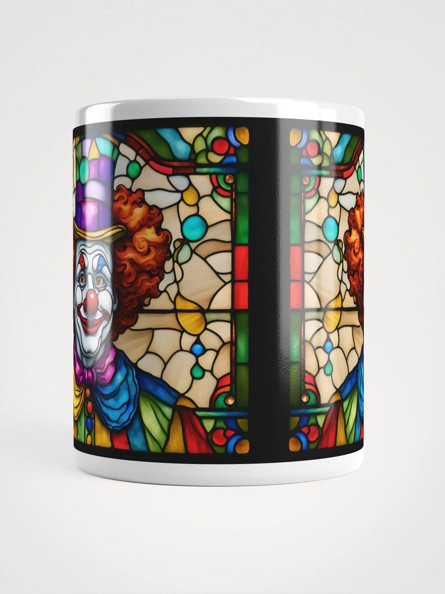 #005 Rusty Buttons Clown Stained Glass Mug product image (15)