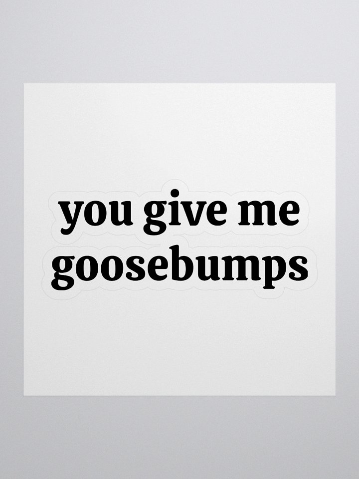 Goosebumps Sticker product image (1)