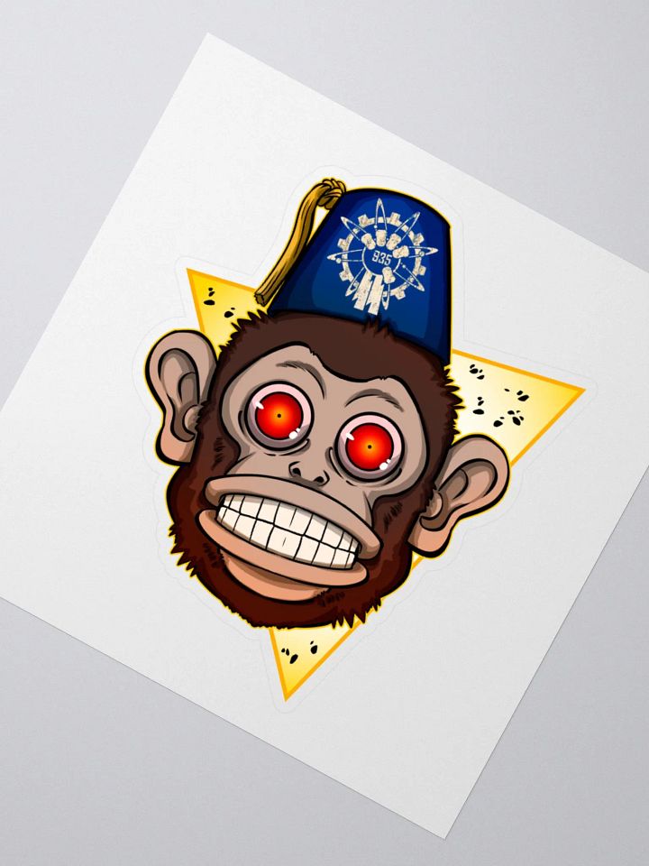 Frenzied Primate Sticker product image (2)