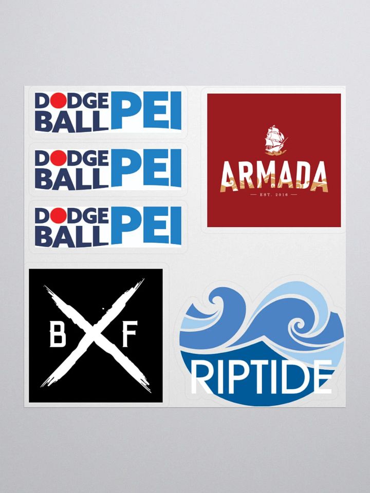 Dodgeball PEI Sticker Collection product image (2)