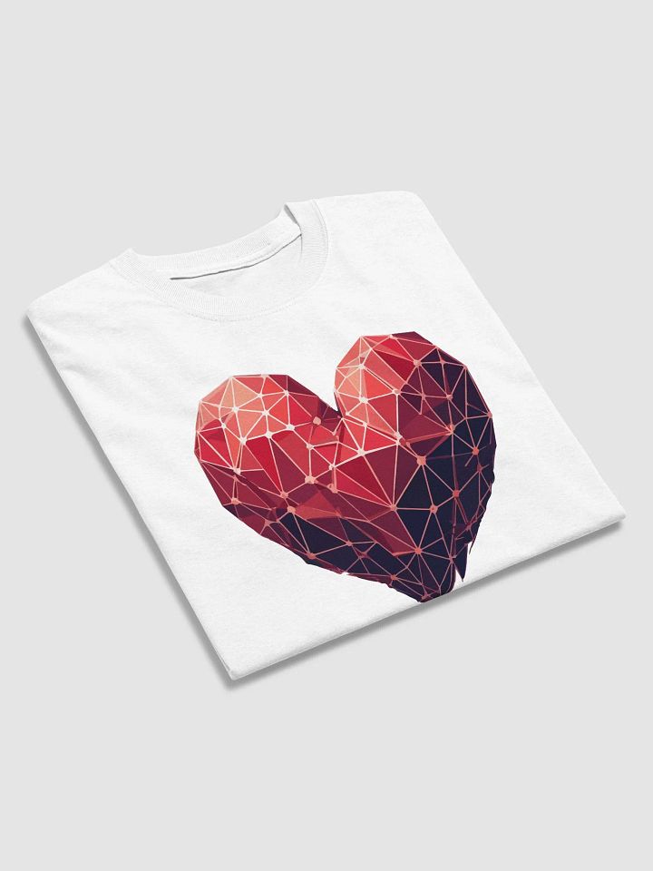 Geometric Heart T-Shirt product image (2)