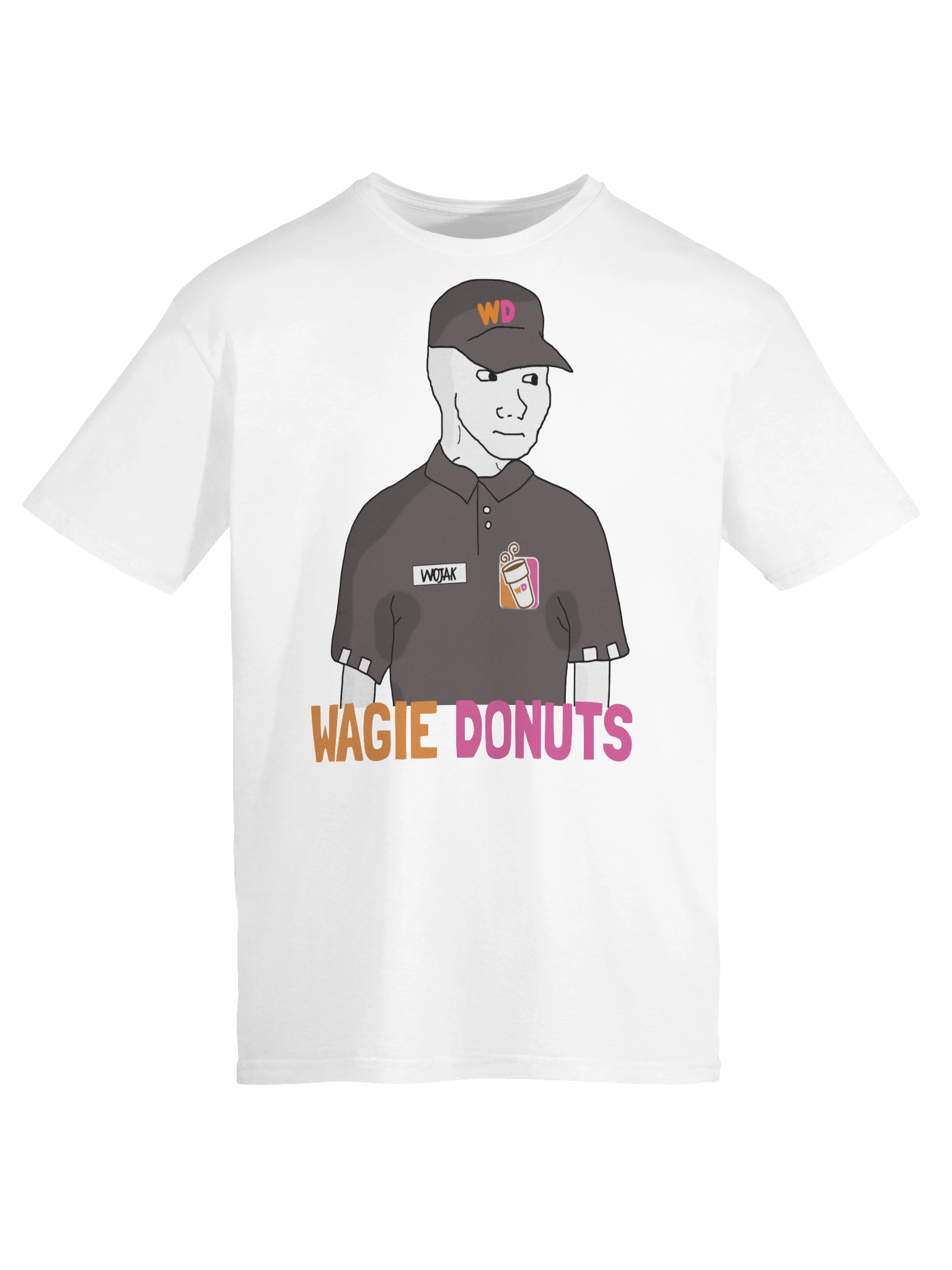 Wojak Tee - Wojak Wagie Donut Uniform 🍩🔥 product image (9)