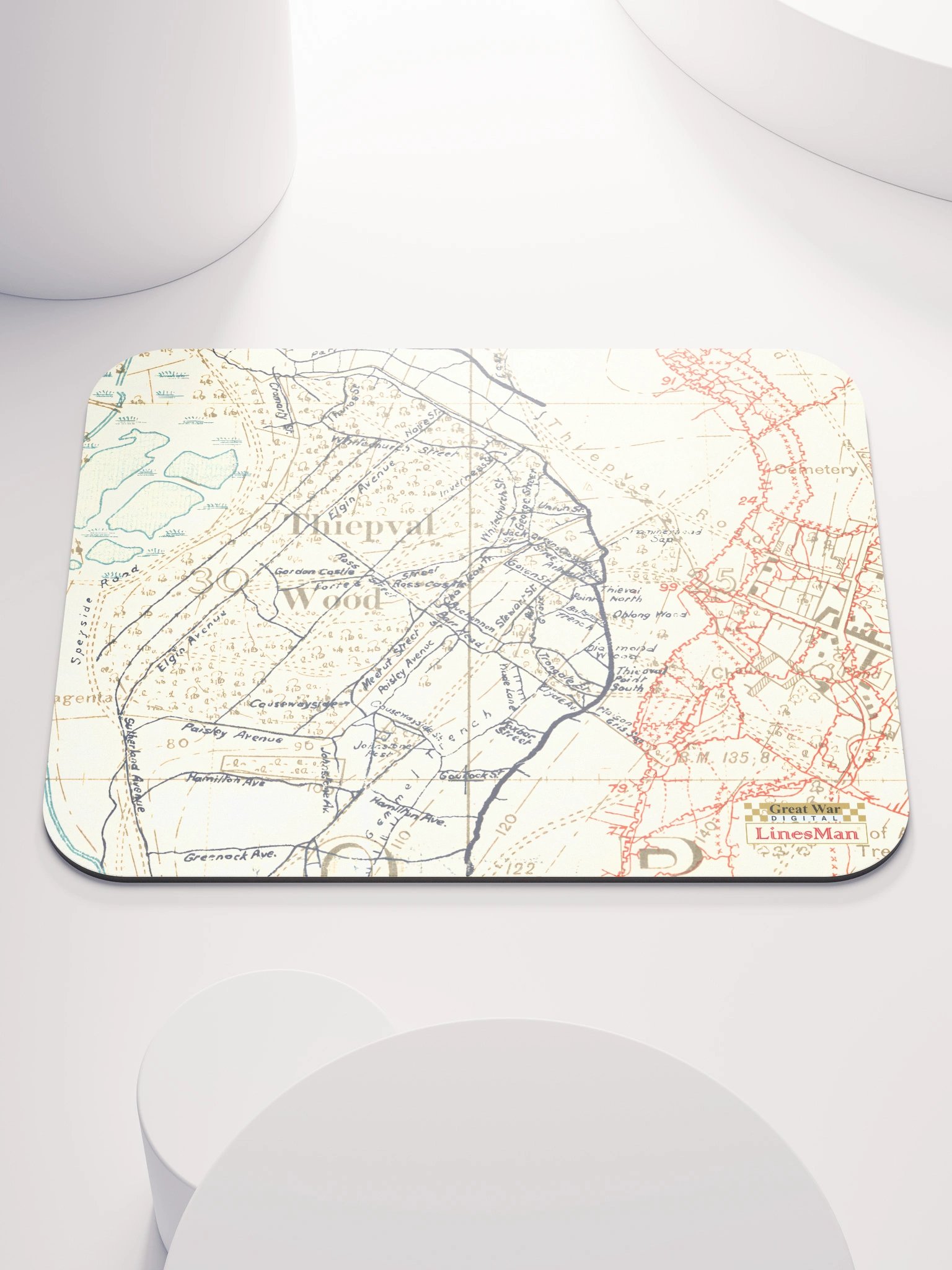 LinesMan Thiepval Mouse Mat product image (1)
